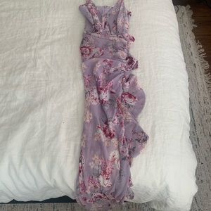 Astr the label floral dress XS